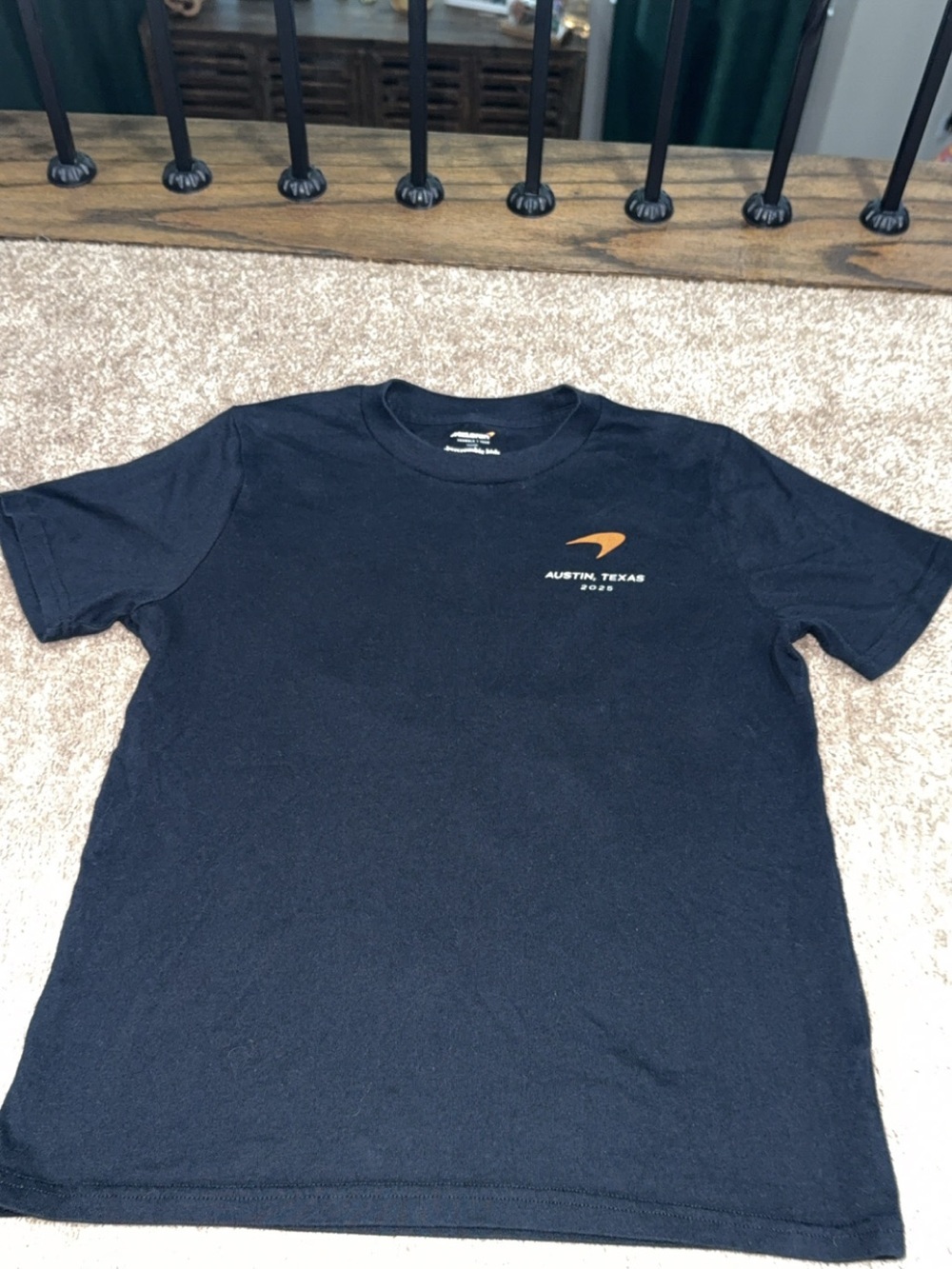 Austin, Texas MCLAREN Graphic Boys  Black Tee